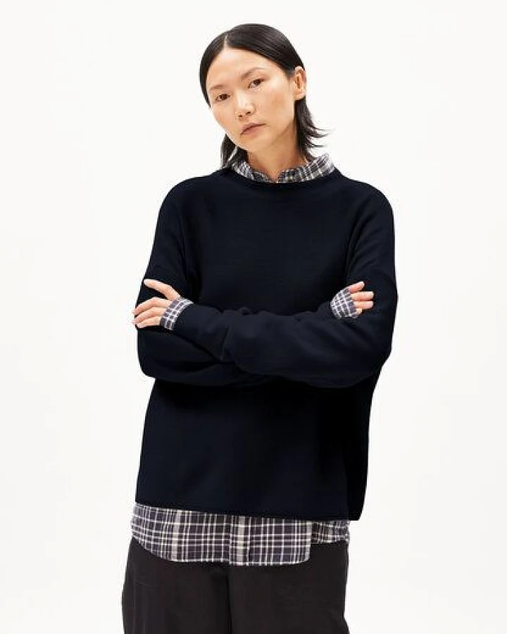 Produktseite: ARMEDANGELS MERINAA Damen Pullover aus Bio-Baumwolle