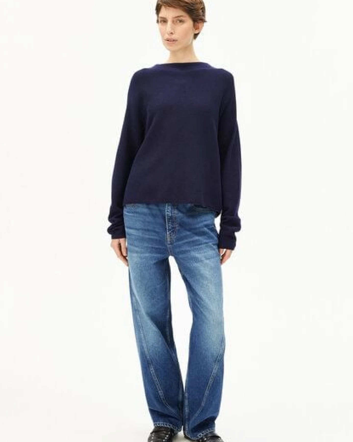 ARMEDANGELS MERINAA Damen Pullover aus Bio-Baumwolle – Ansicht 4