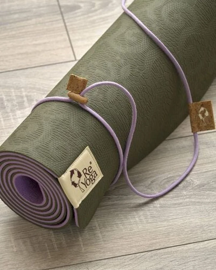 ReYoga Baumwoll Yogamatten - Trageschnur