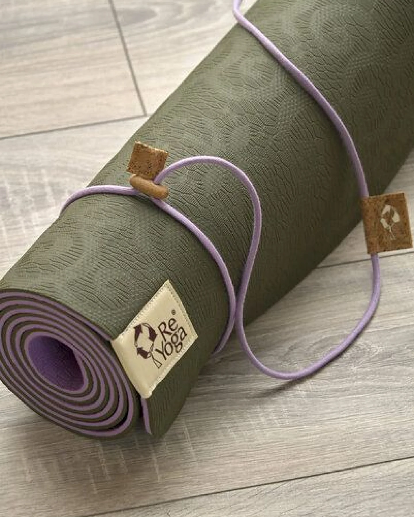 ReYoga Baumwoll Yogamatten - Trageschnur – Ansicht 2