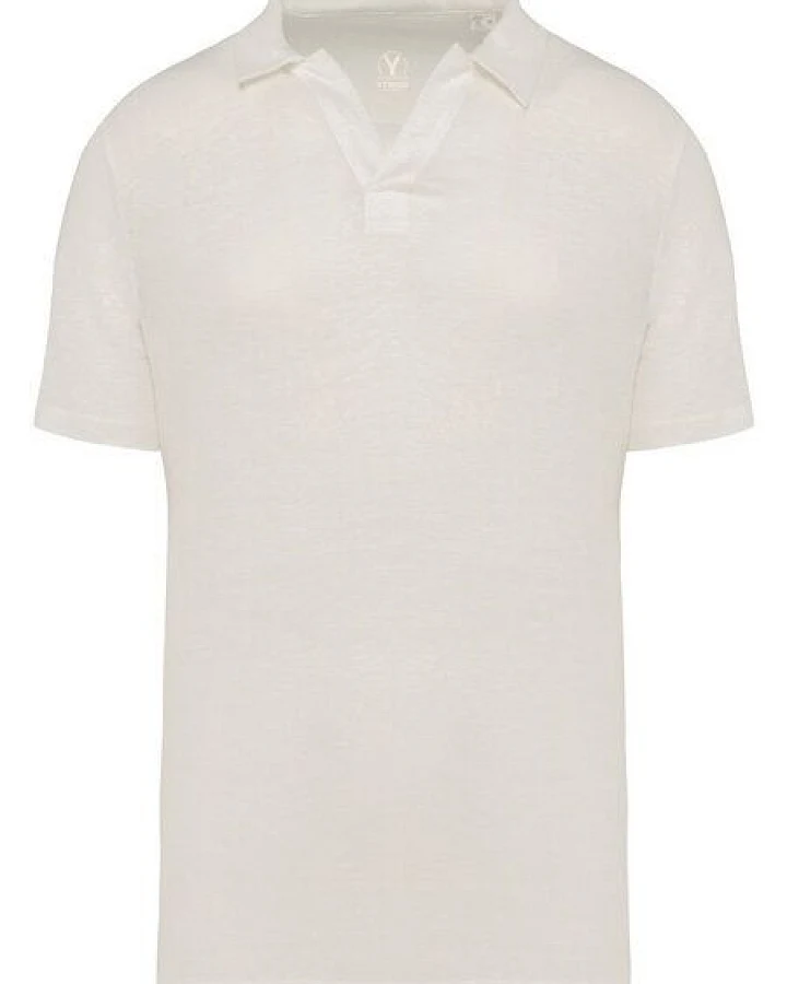 YTWOO Herren Polohemd aus 100% Leinen
