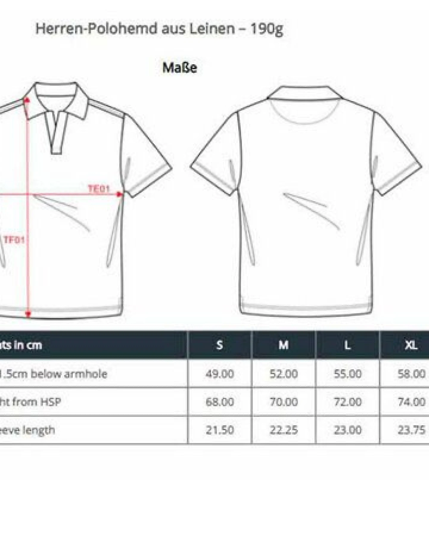 YTWOO Herren Polohemd aus 100% Leinen – Ansicht 3