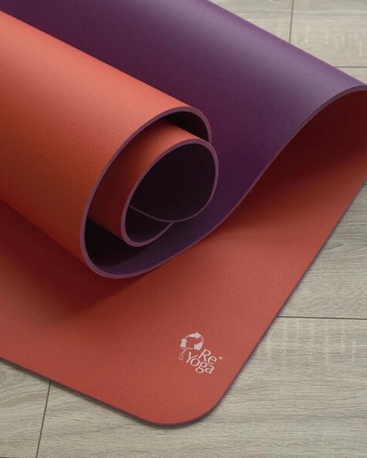 ReYoga element STEADY 6mm - extra dicke rutschfeste Yogamatte aus 100% Naturkautschuk