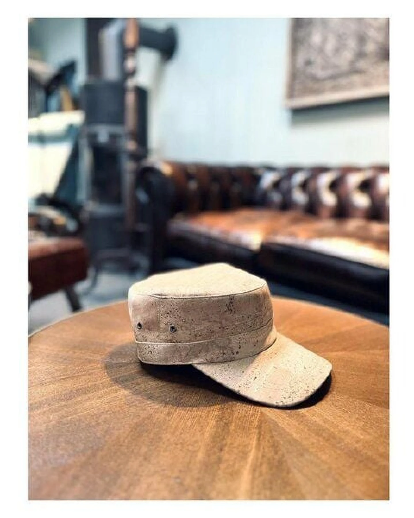 Kork-Deko Army Cap aus Kork – Ansicht 4