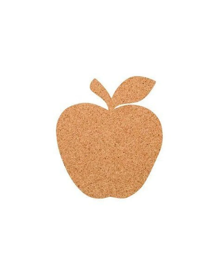 Kork-Deko Apfel als Pinnwand aus Kork XXL ca. 80x50 cm
