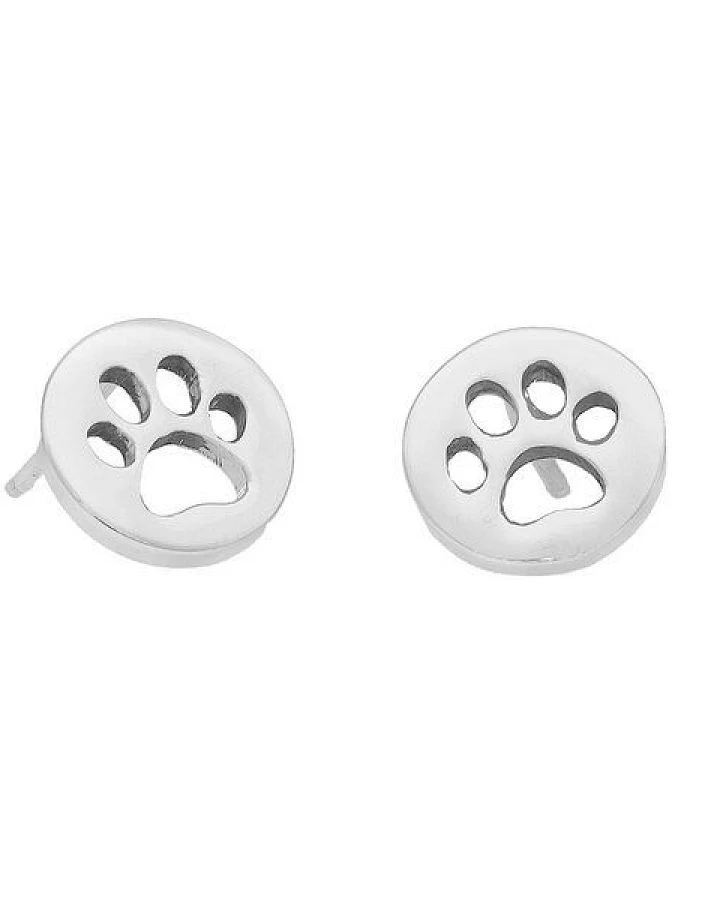 pakilia Ohrstecker "Huellitas" Hundepfoten