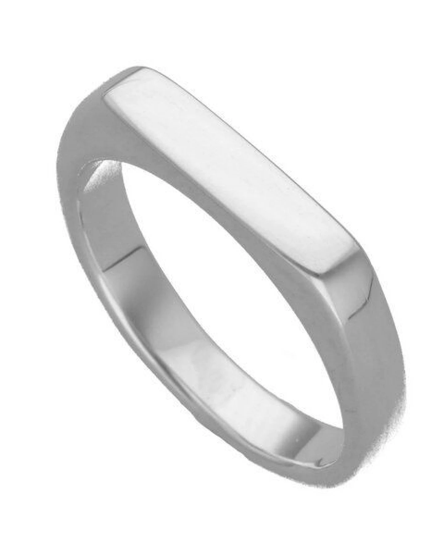 pakilia Ring "Rectangular para Grabar" #7,5 – Ansicht 2