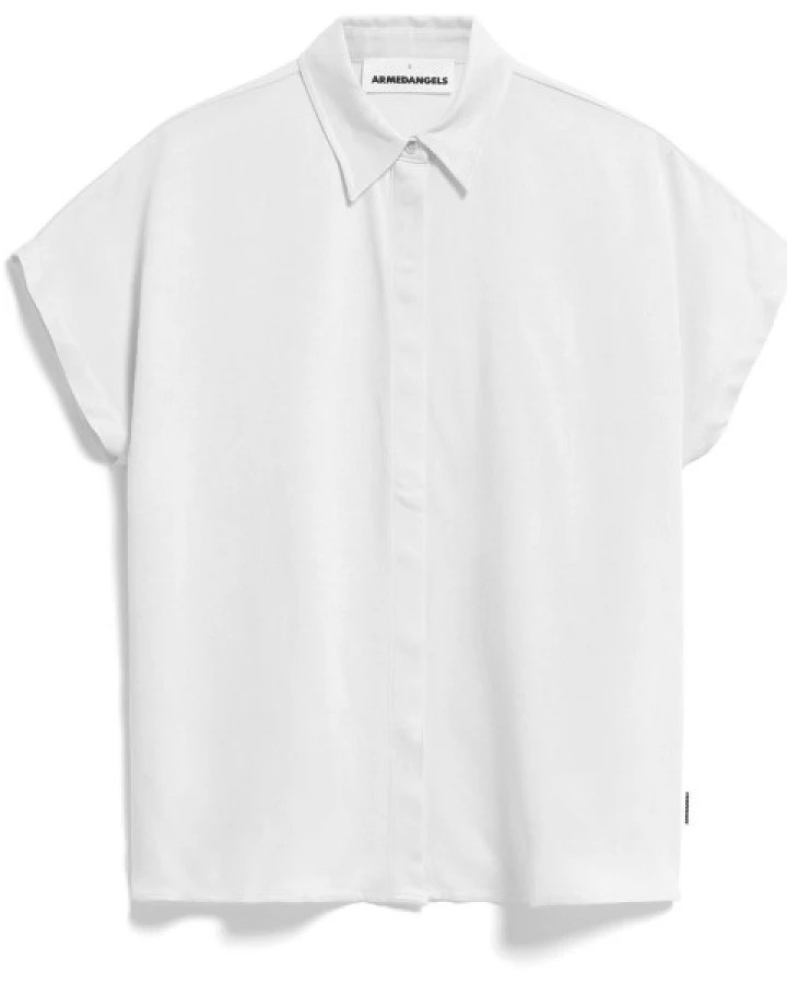 ARMEDANGELS - Women's Larisaana - Bluse Gr L weiß
