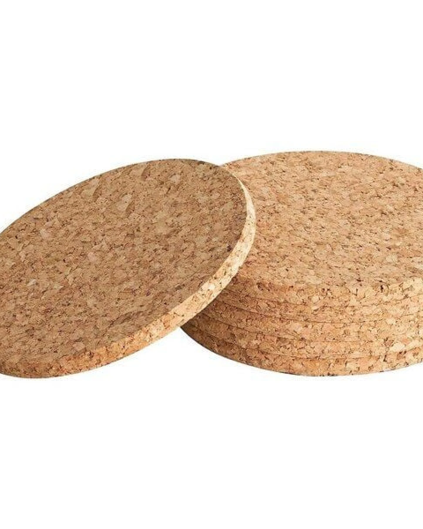 Kork-Deko 7er-Set Untersetzer 15, 20, 25, 30, 45x30 cm - Gläser + Pfannenschutz – Ansicht 3