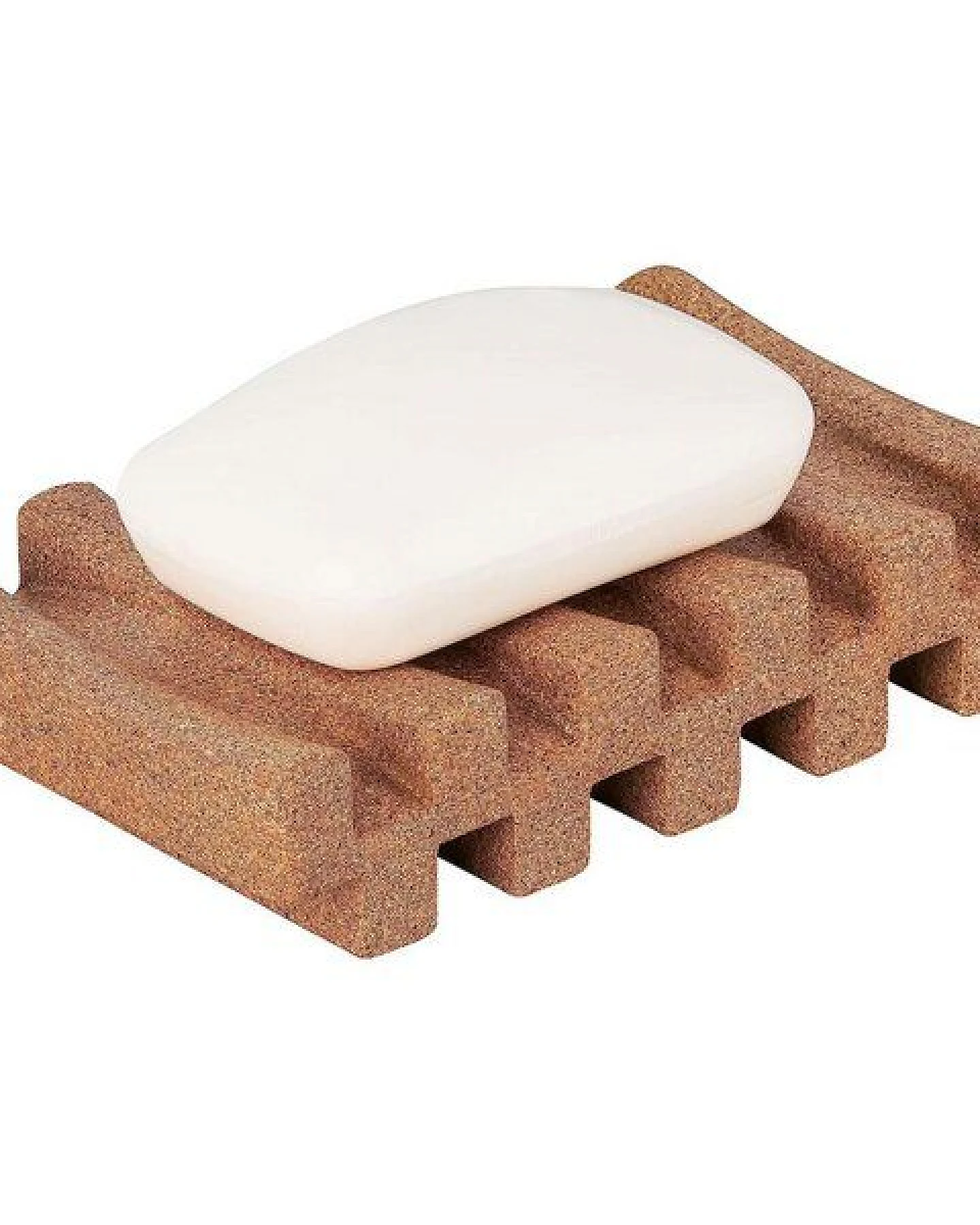 Kork-Deko 3er-Pack Seifenablage aus Kork – Ansicht 2