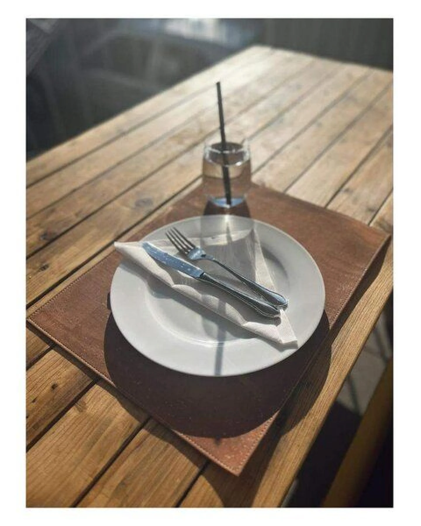 Kork-Deko Tischset / Platzdeckchen in drei verschiedenen Farben – Ansicht 3