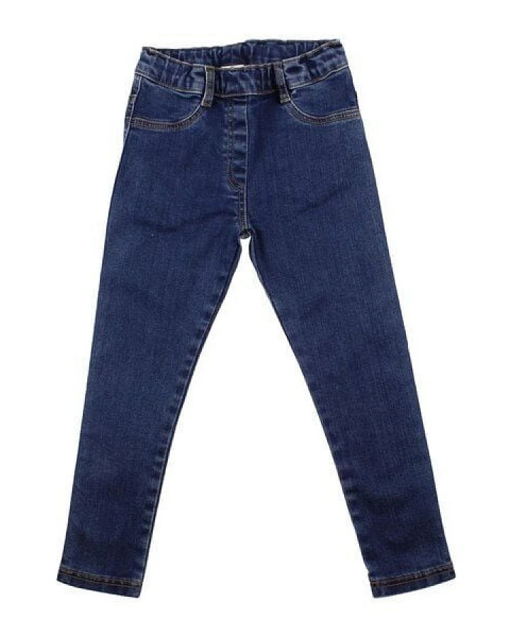 Jeans-Leggings Kinder Dunkelblau Bio Baumwolle Walkiddy, GOTS-zertifiziert, Nachhaltig & Umweltfreundlich, Elastischer Komfort, Fair hergestellt