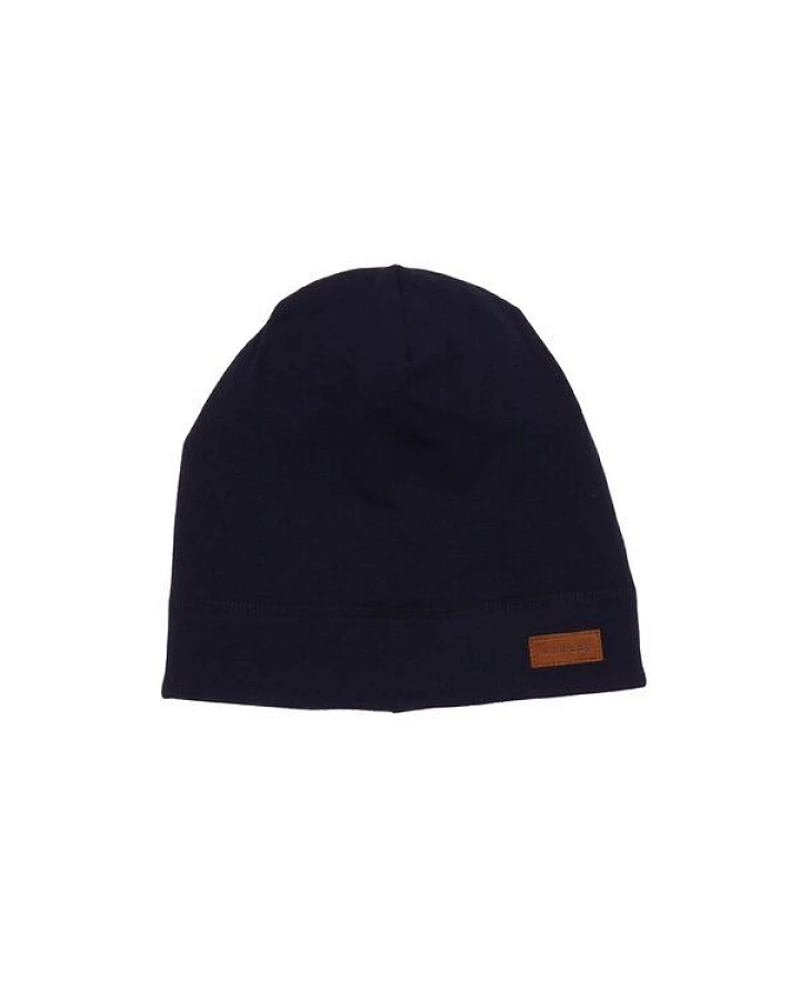 Baby Beanie GOTS zertifiziert, dunkelblau, Bio-Baumwolle, weich & elastisch, bequem – Walkiddy
