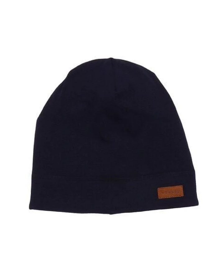 Baby Beanie GOTS zertifiziert, dunkelblau, Bio-Baumwolle, weich & elastisch, bequem – Walkiddy