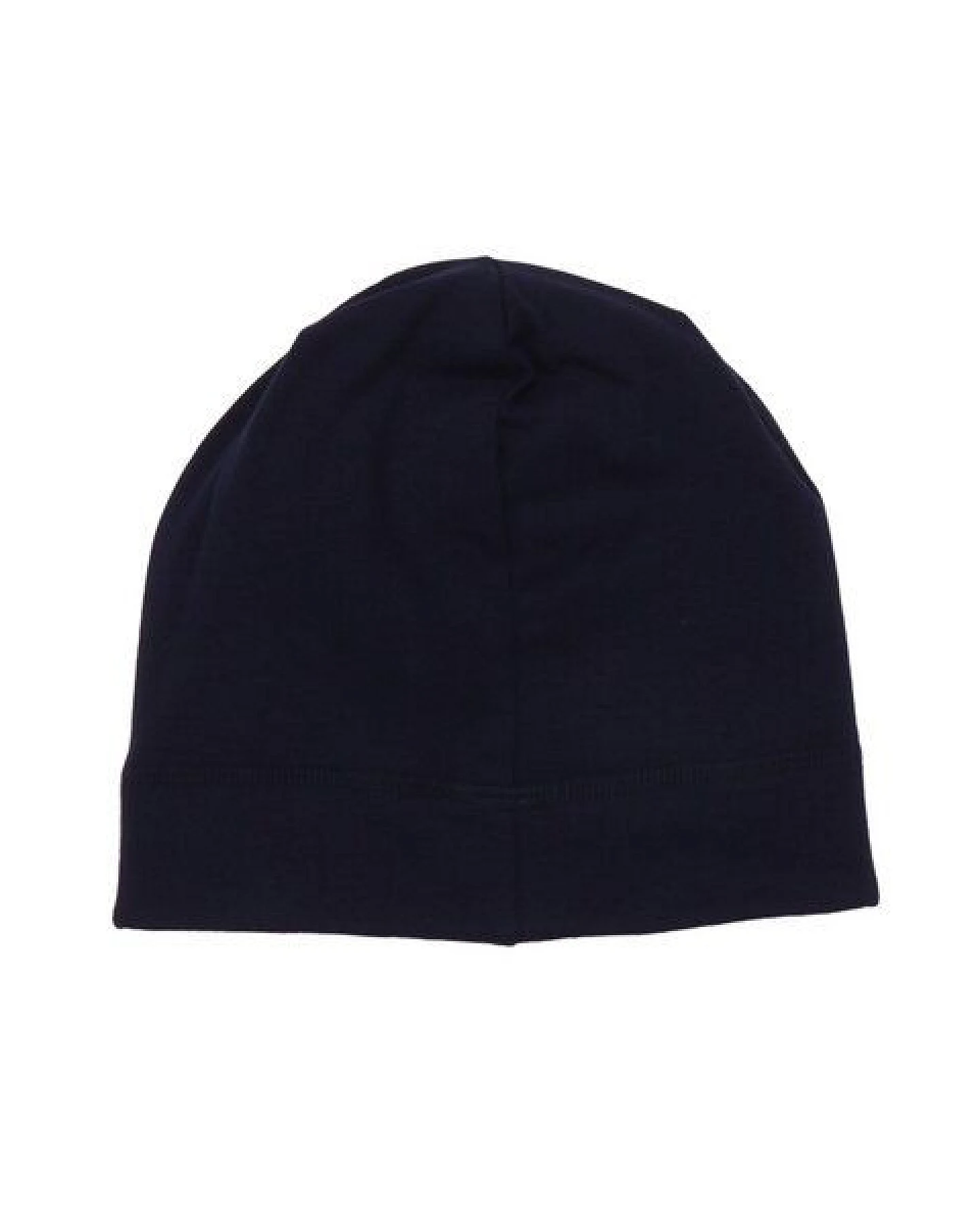 Baby Beanie GOTS zertifiziert, dunkelblau, Bio-Baumwolle, weich & elastisch, bequem – Walkiddy – Ansicht 3