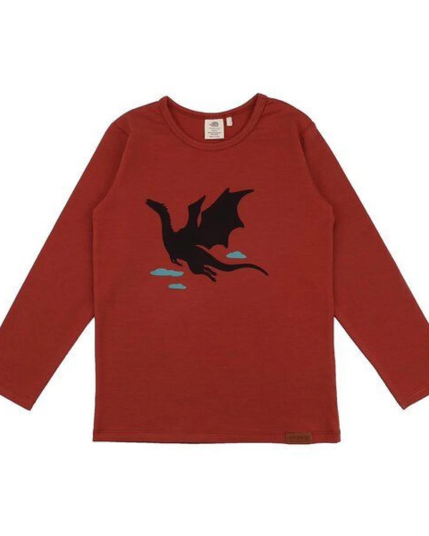 Langarmshirt Baby Bio-Baumwolle Rot - Walkiddy Castleland, nachhaltig & allergikerfreundlich, GOTS-zertifiziert, umweltfreundlich & stilvoll – Ansicht 2
