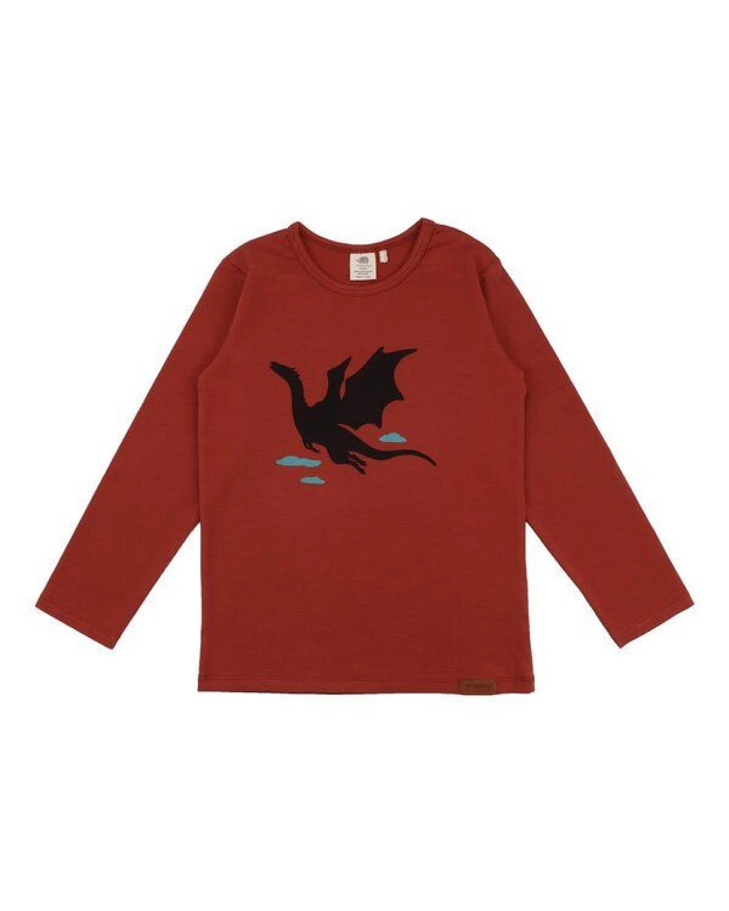 Langarmshirt Baby Bio-Baumwolle Rot - Walkiddy Castleland, nachhaltig & allergikerfreundlich, GOTS-zertifiziert, umweltfreundlich & stilvoll – Ansicht 2