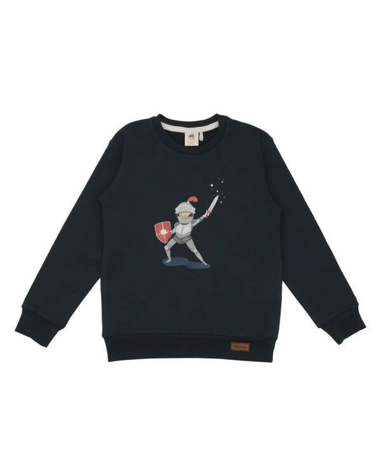 Baby Sweatshirt GOTS zertifiziert – Dunkelgrün mit Motiv, weich & bequem – Ansicht 2