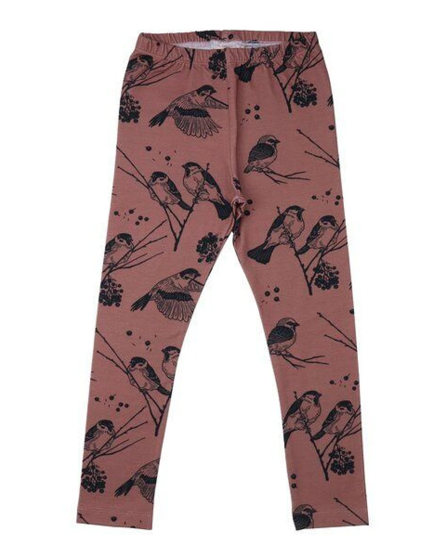 Kinder Leggings Rosa aus GOTS-zertifizierter Bio-Baumwolle – Walkiddy – Ansicht 2