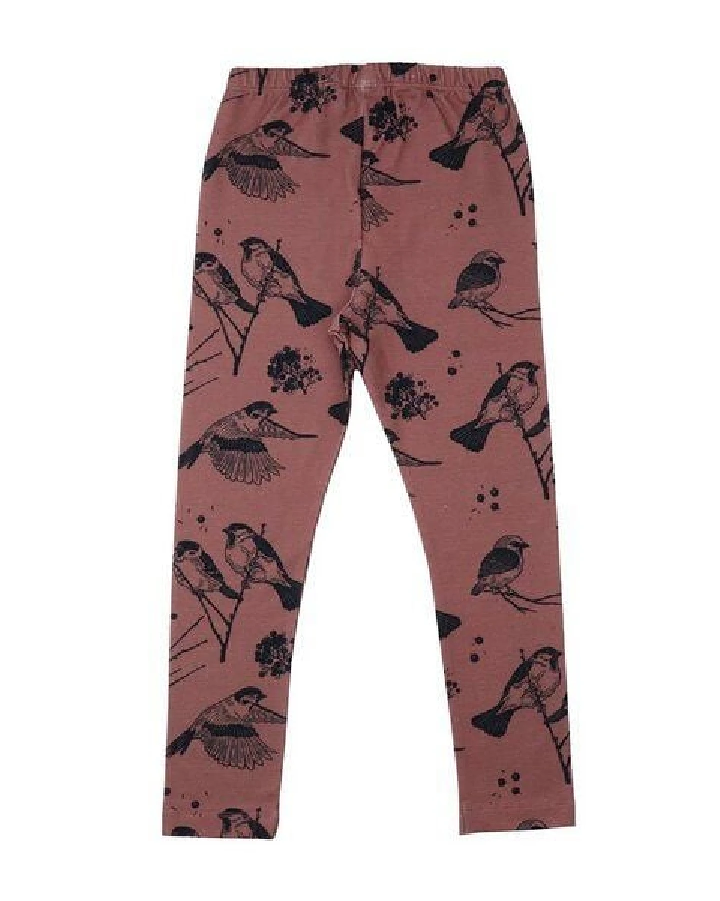 Kinder Leggings Rosa aus GOTS-zertifizierter Bio-Baumwolle – Walkiddy – Ansicht 3