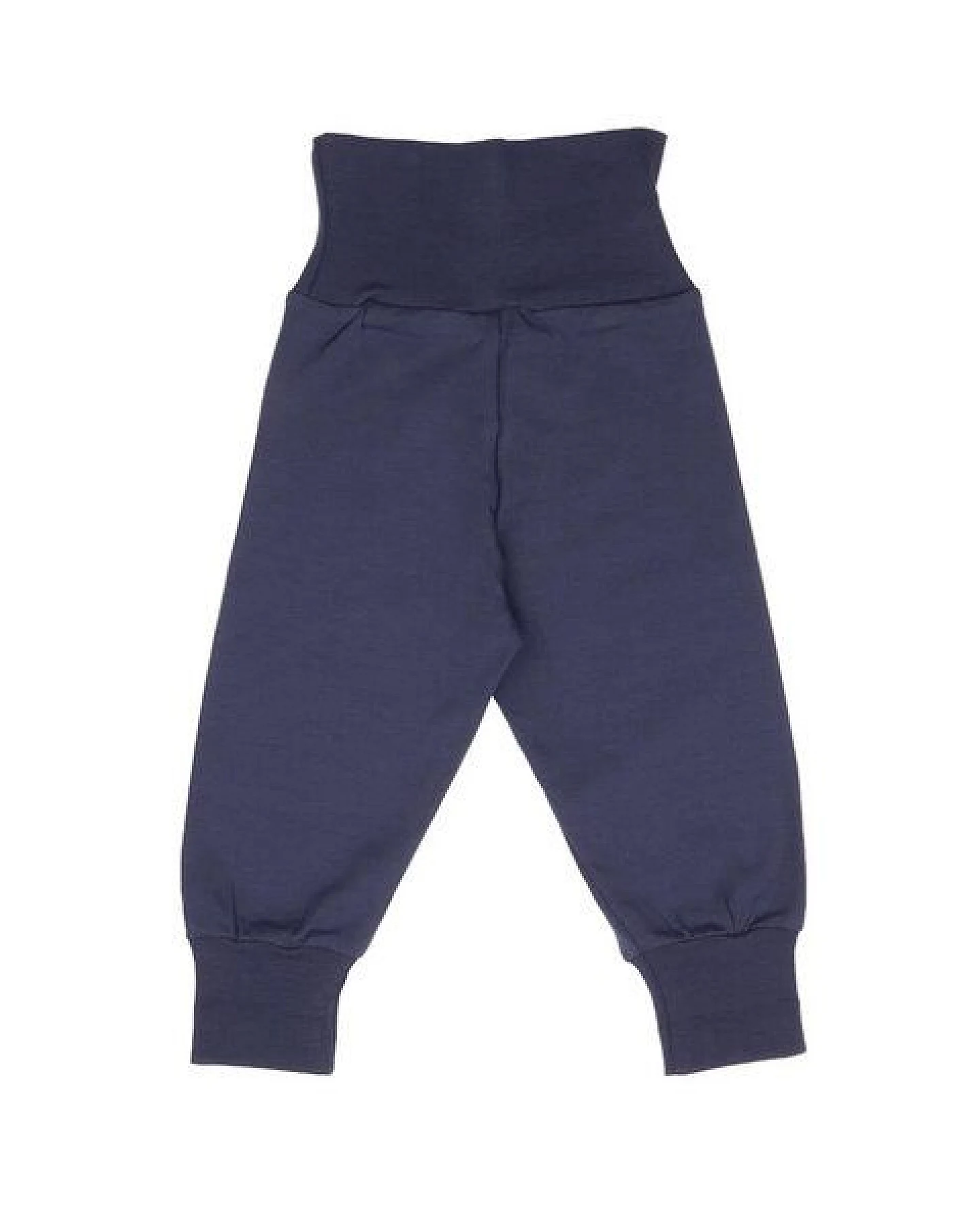 Krabbelhose Dunkelblau aus GOTS-zertifizierter Bio-Baumwolle – Walkiddy – Ansicht 2