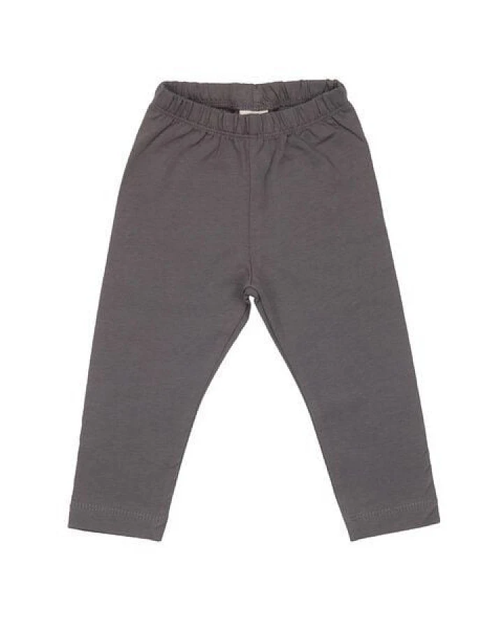 Baby Leggings GOTS-zertifiziert aus Bio-Baumwolle grau – flexible Babyleggings von Walkiddy
