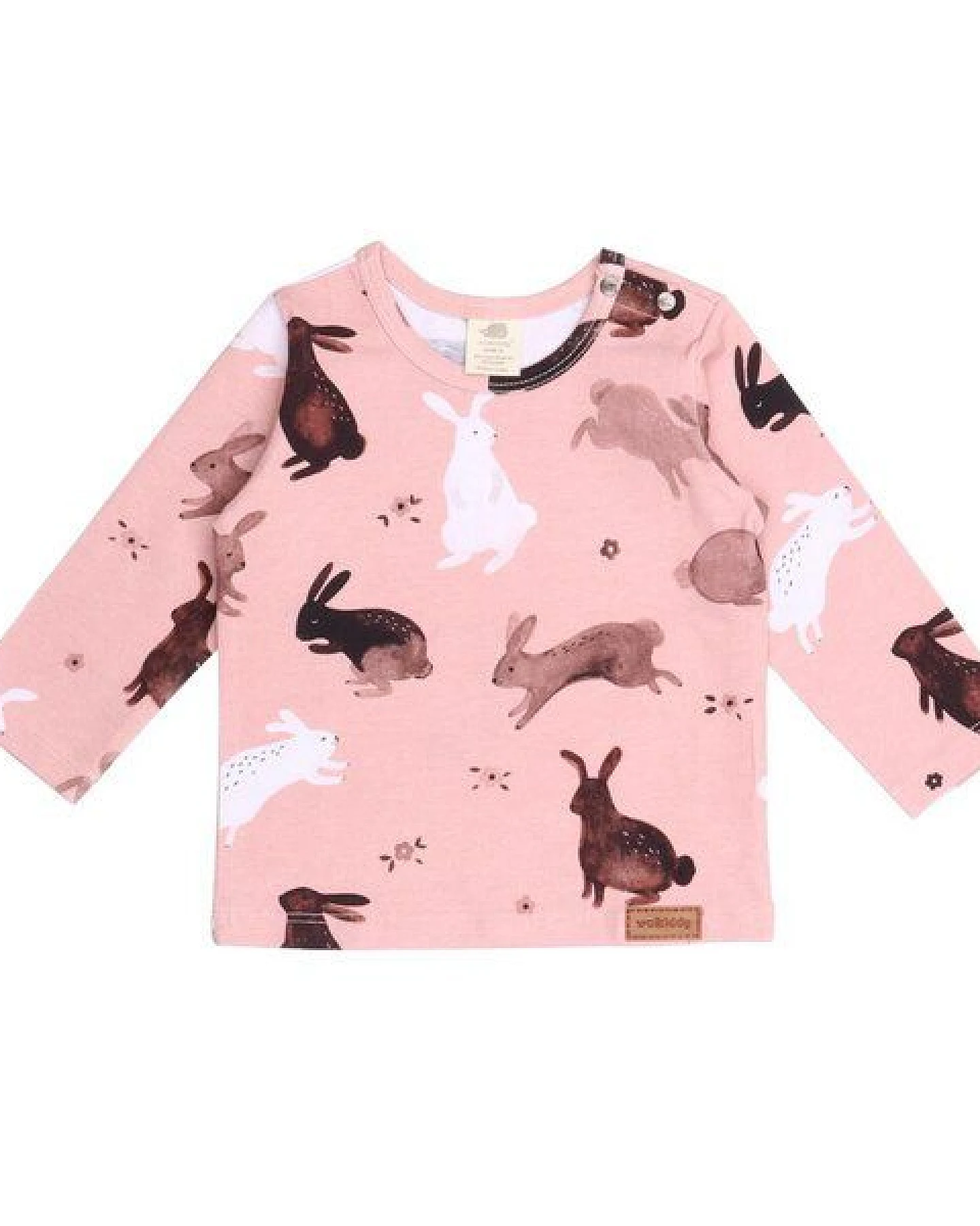 Baby Langarmshirt aus GOTS-zertifizierter Bio-Baumwolle von Walkiddy – Ansicht 2