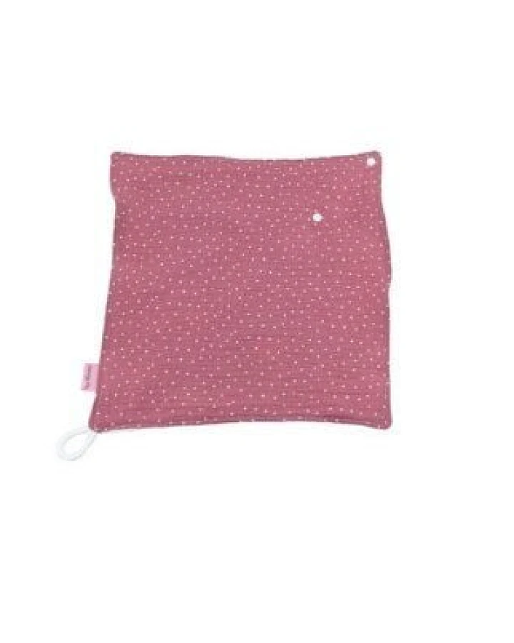 NoWaste Wrapping NoWaste Baby Kuscheltuch Schmusetuch mit Schnullerhalter ver. Farben