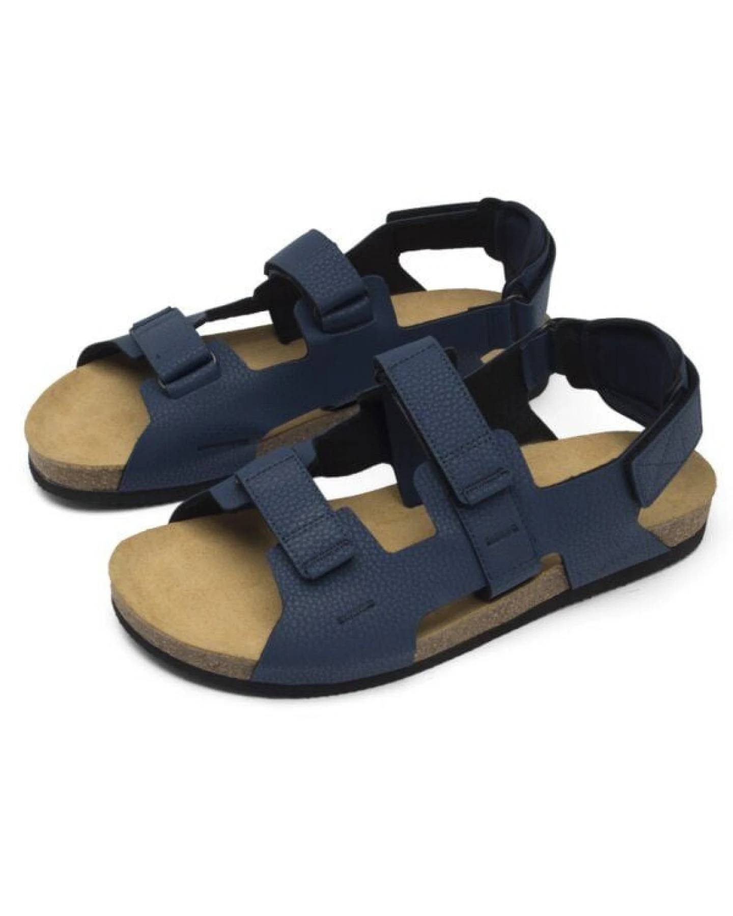 ekn footwear Robuste vegane Sandale "Mulga" in blau – Ansicht 2