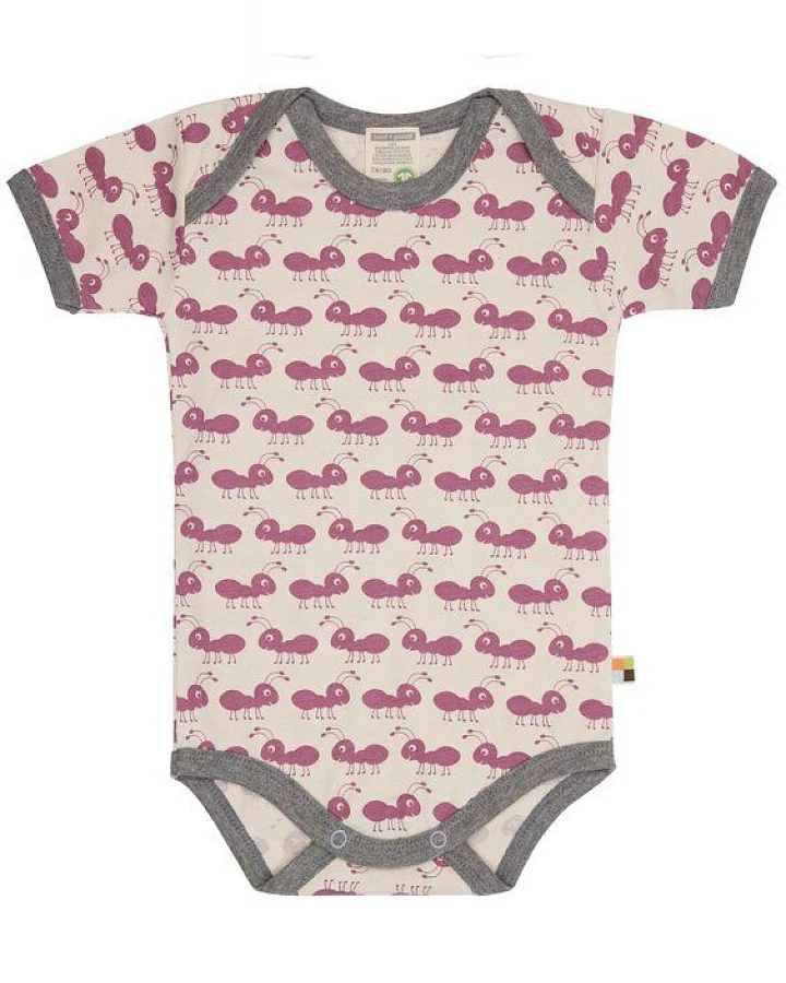 loud + proud Babys & Kinder, Body Kurzarm, GOTS-zertifiziert