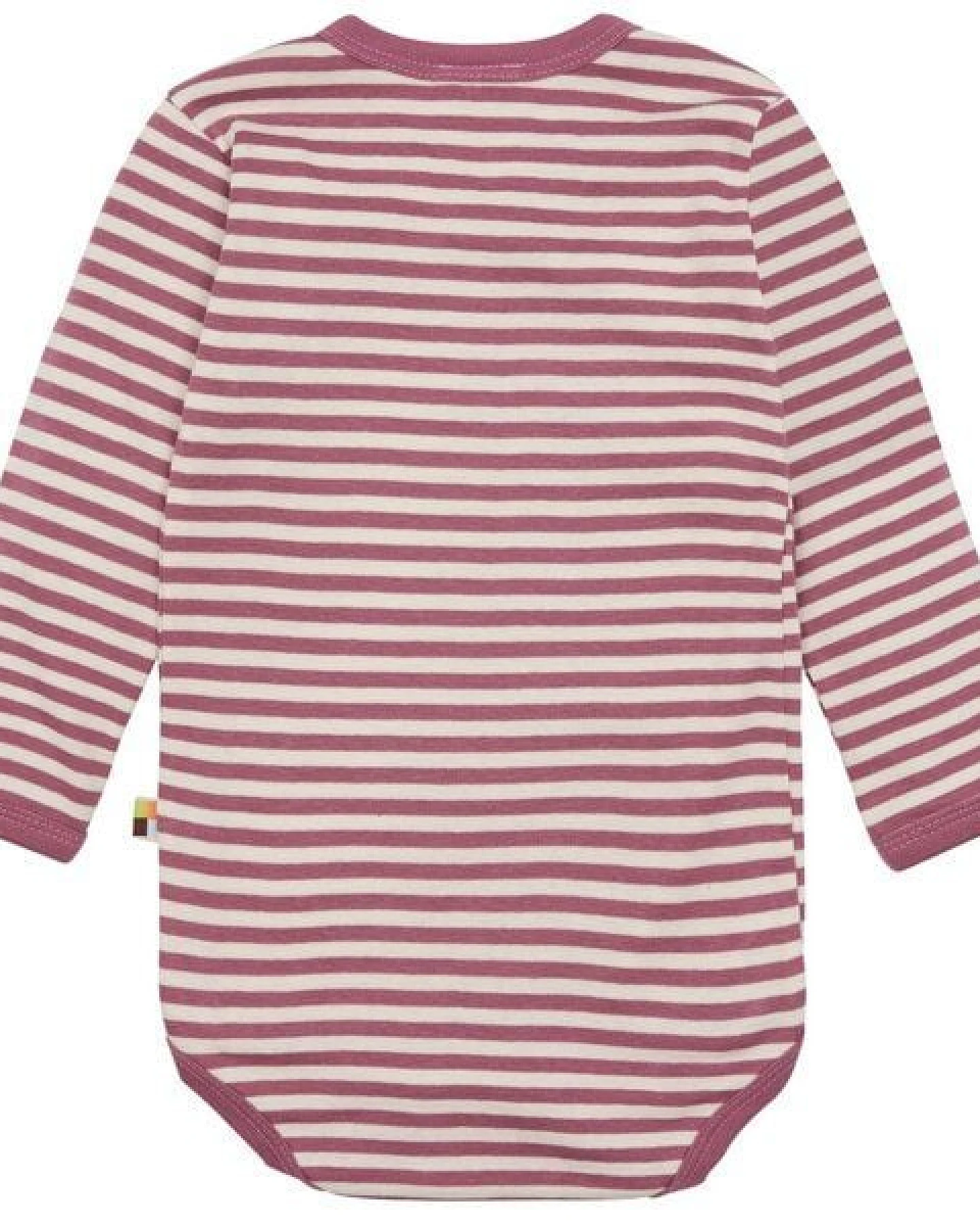 loud + proud Babys & Kinder Wickelbody langarm, GOTS-zertifiziert – Ansicht 2