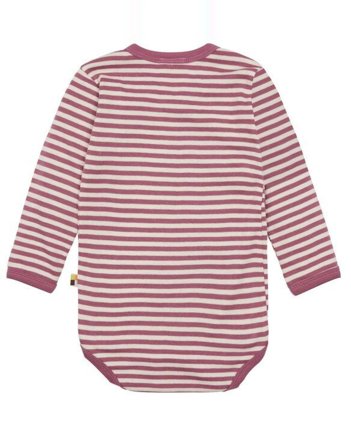 loud + proud Babys & Kinder Wickelbody langarm, GOTS-zertifiziert – Ansicht 2