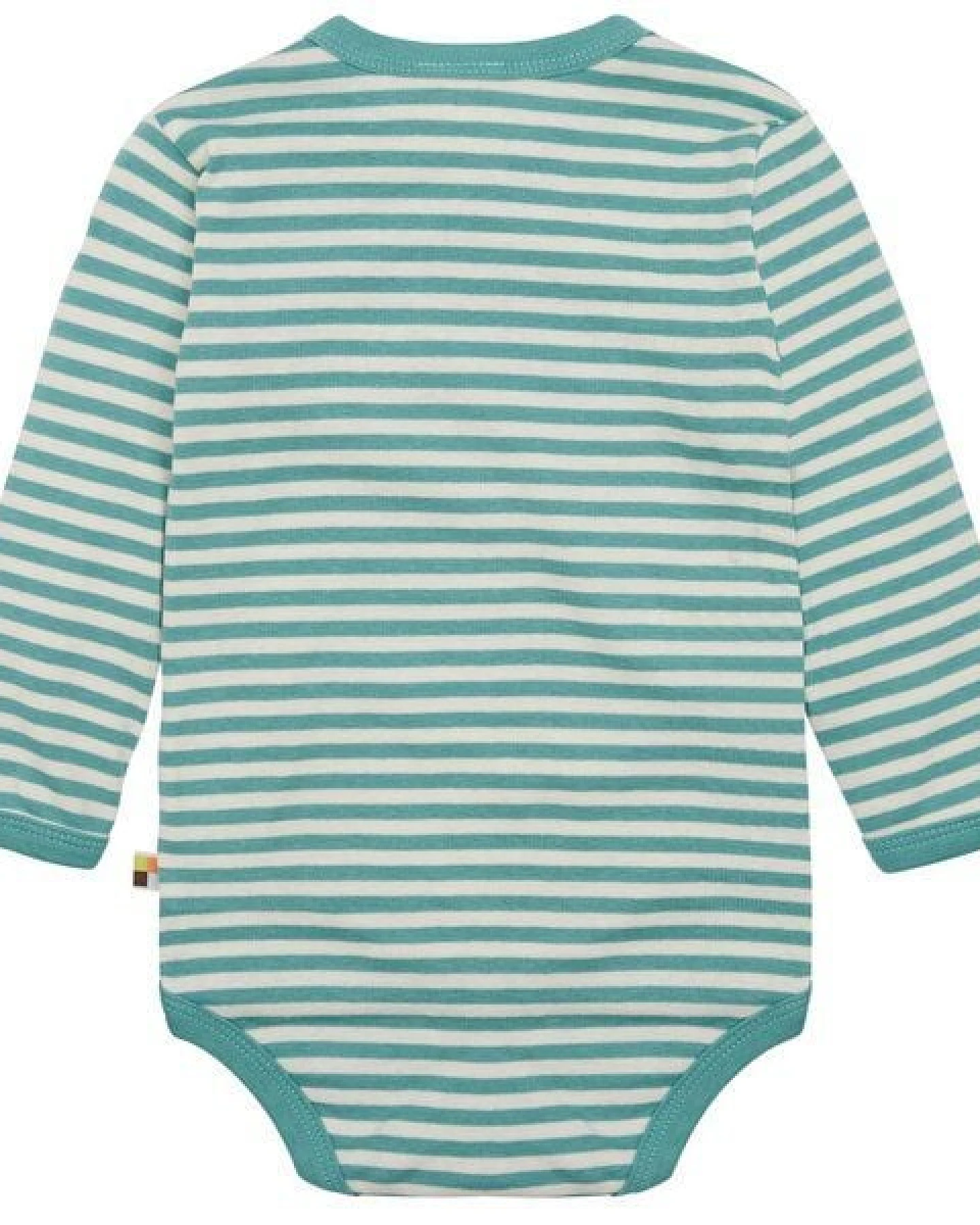 loud + proud Babys & Kinder Wickelbody langarm, GOTS-zertifiziert – Ansicht 2