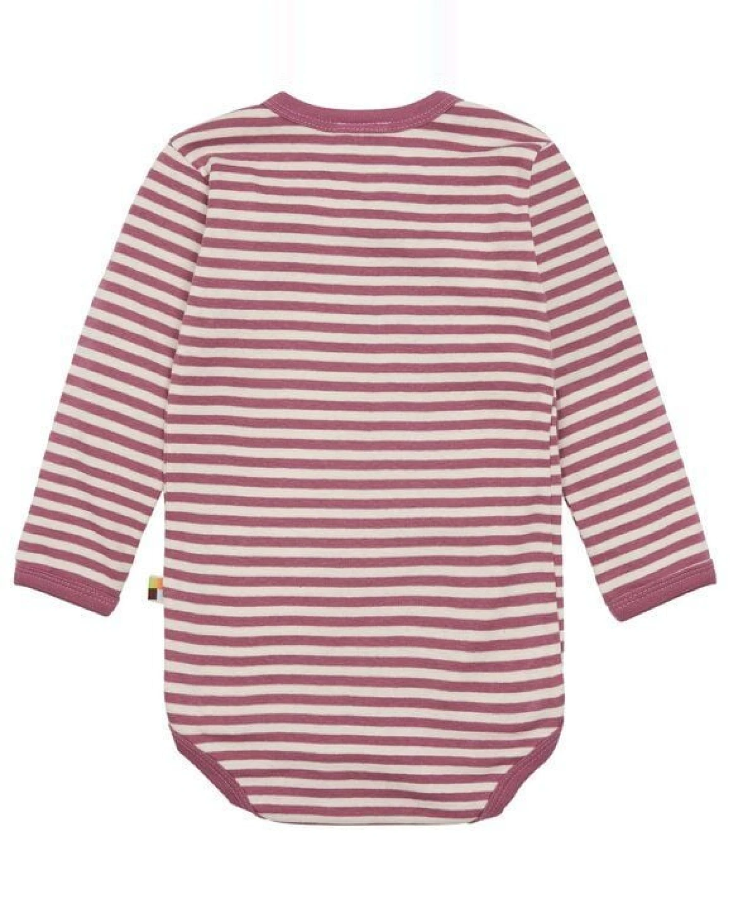 loud + proud Babys & Kinder Wickelbody langarm, GOTS-zertifiziert – Ansicht 2