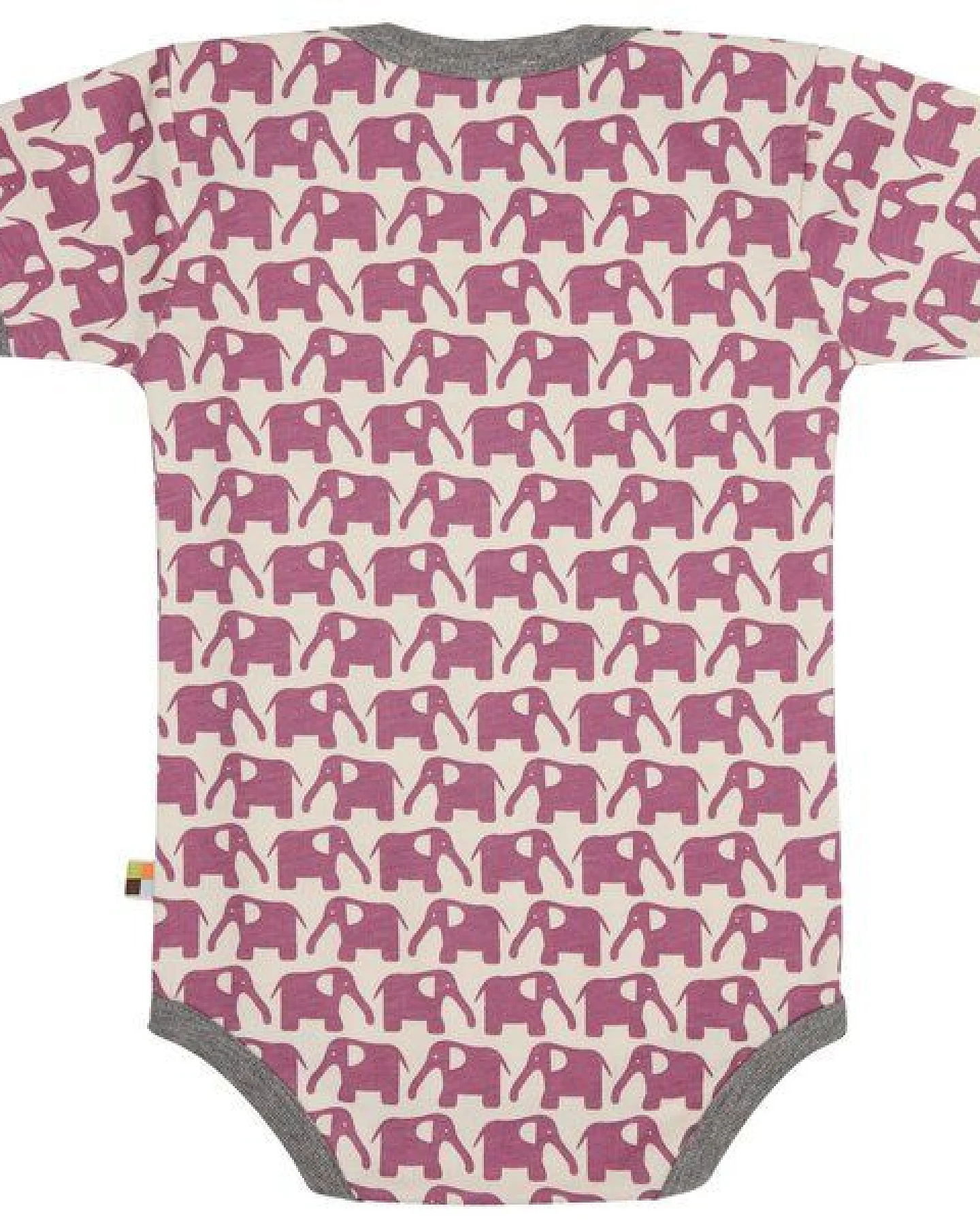 loud + proud Babys & Kinder, Body Kurzarm, GOTS-zertifiziert – Ansicht 2