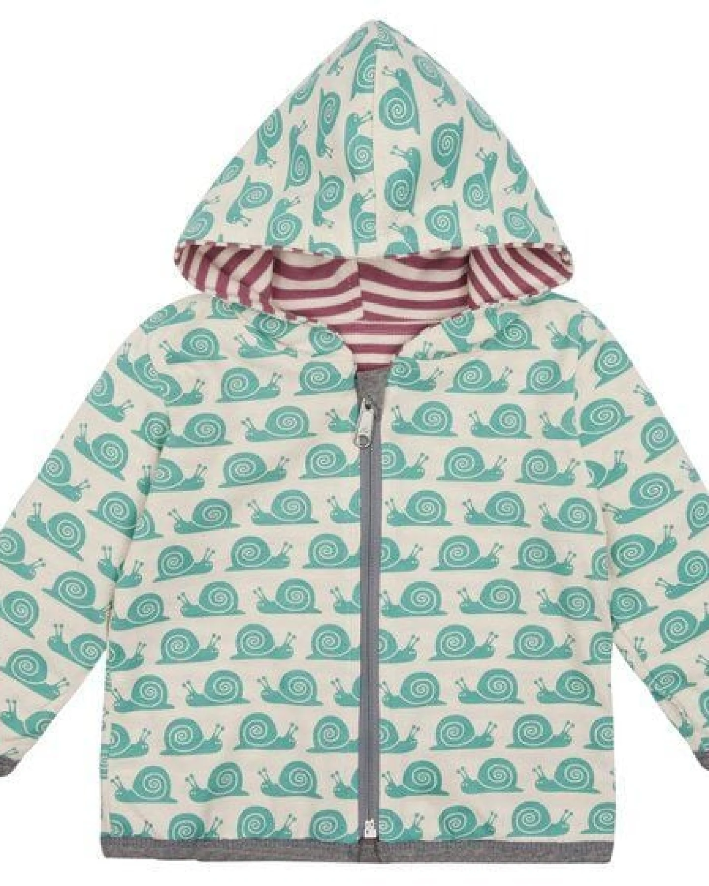 loud + proud Babys & Kinder, Wendejacke, GOTS-zertifiziert – Ansicht 2