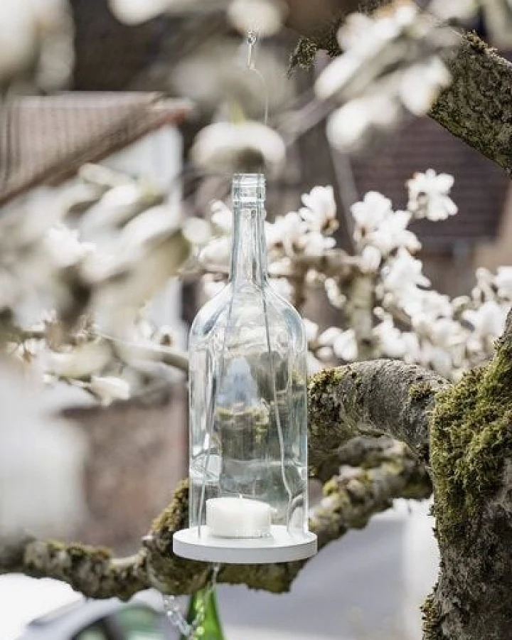 MaBe hängeWINDLICHT® aus der 1,5l Bordeauxform
