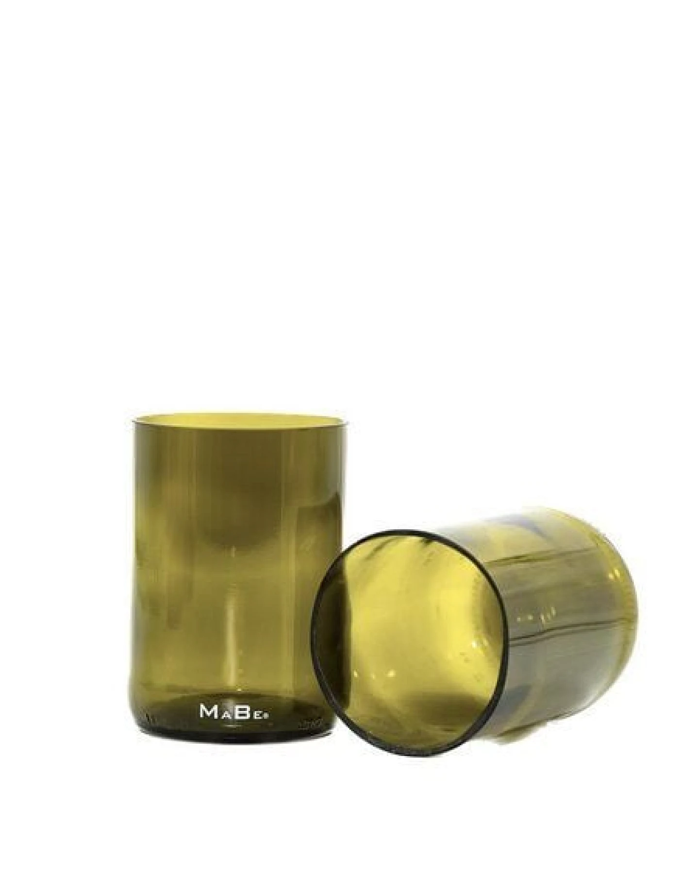 MaBe Trinkglas 450ml - nachhaltige & witzige Geschenkidee - 4er Set – Ansicht 2