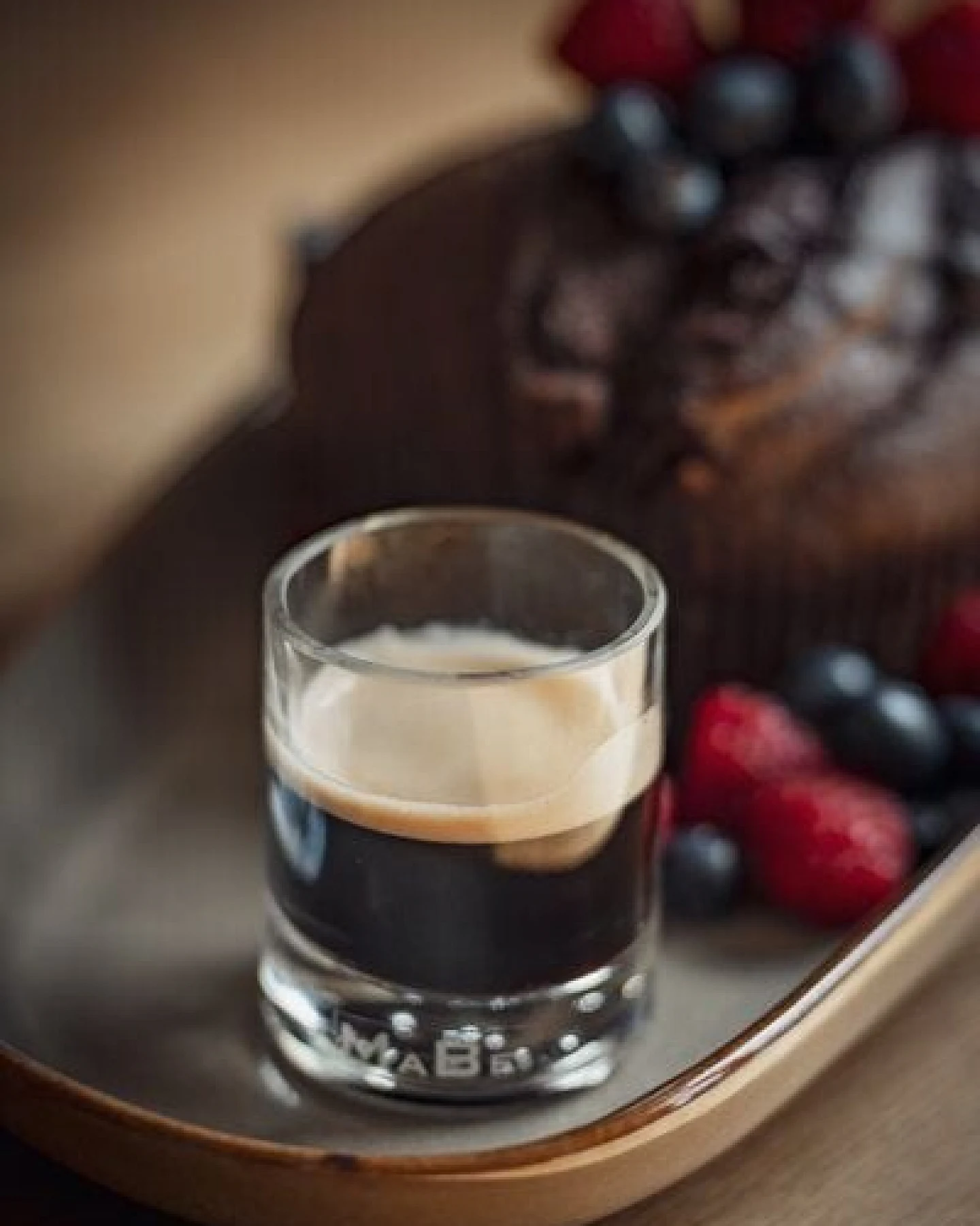 MaBe Espressoglas 4er Set - nachhaltige, witziges Geschenkidee – Ansicht 3