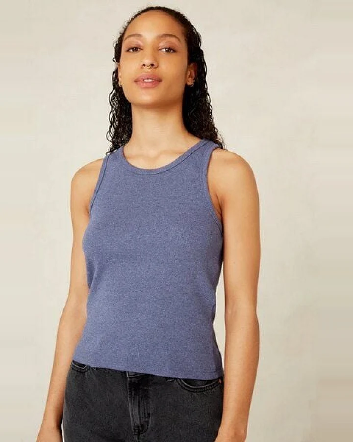 Kings Of Indigo Rib Top Singlet Ketevan