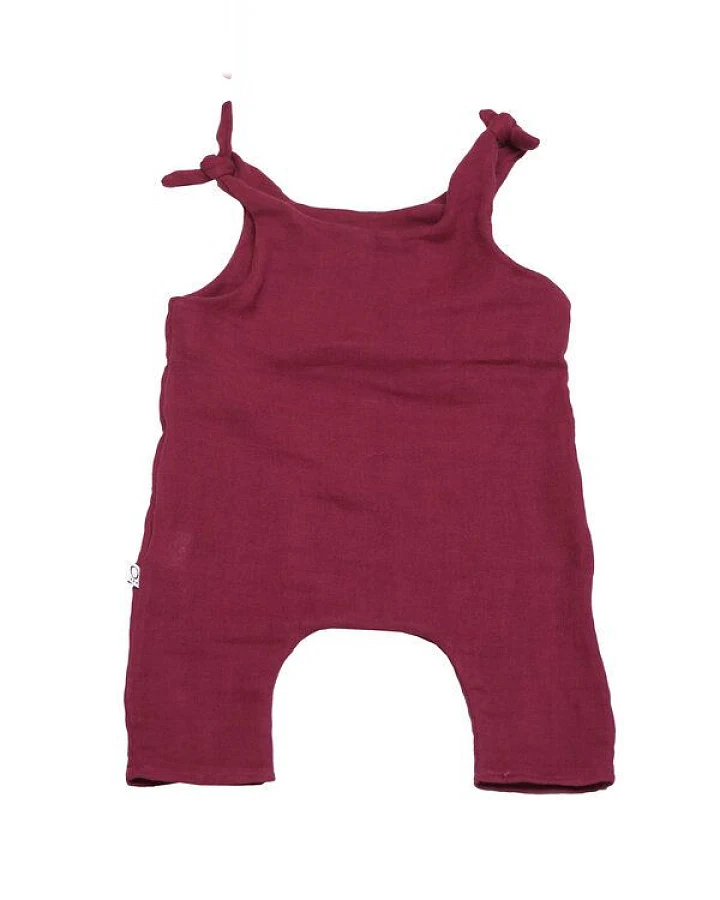 Frija Omina Baby-Strampler aus Bio-Musselin