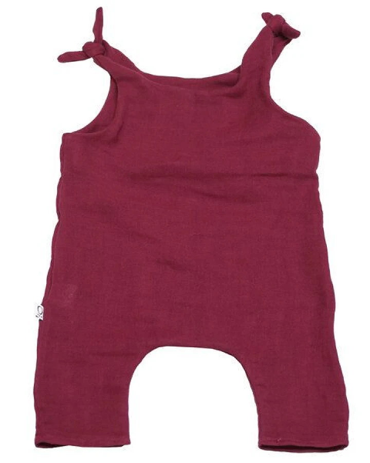 Frija Omina Baby-Strampler aus Bio-Musselin