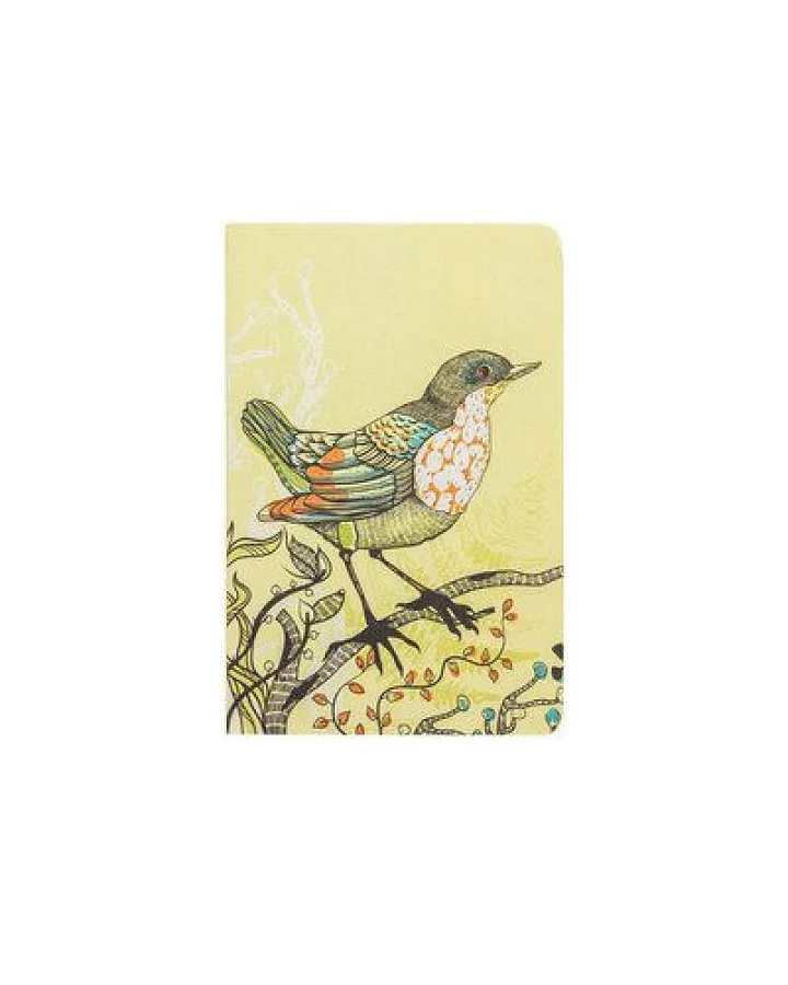 TRANQUILLO Buntes Notizbuch BIRD
