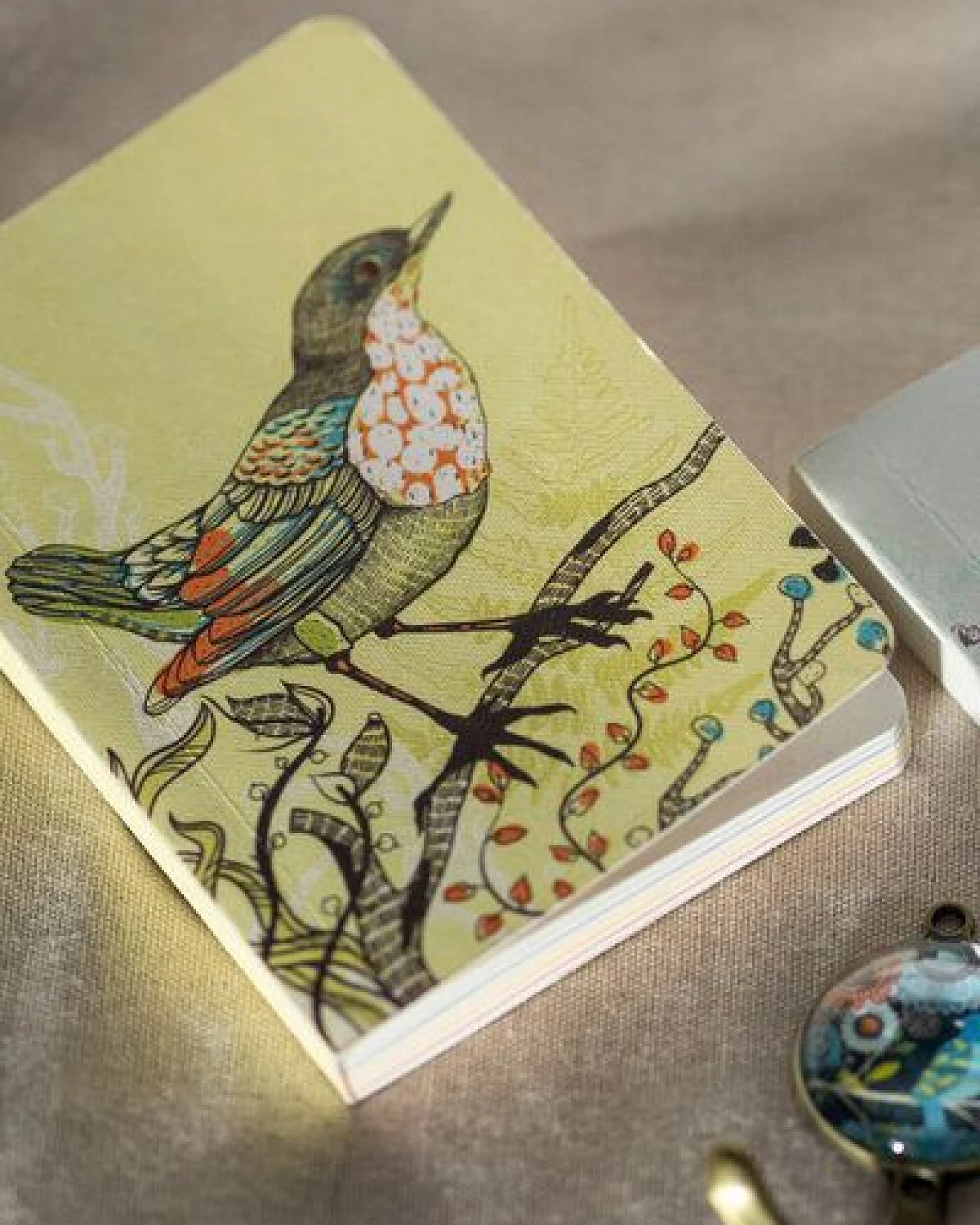 TRANQUILLO Buntes Notizbuch BIRD – Ansicht 4