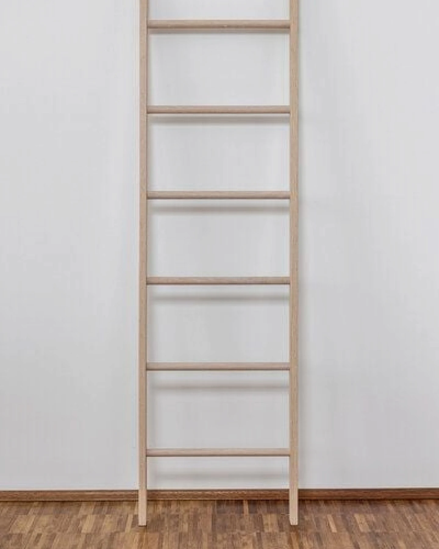 kleiderleiter_de Kleiderleiter, Handtuchleiter weiße Eiche – Ansicht 4