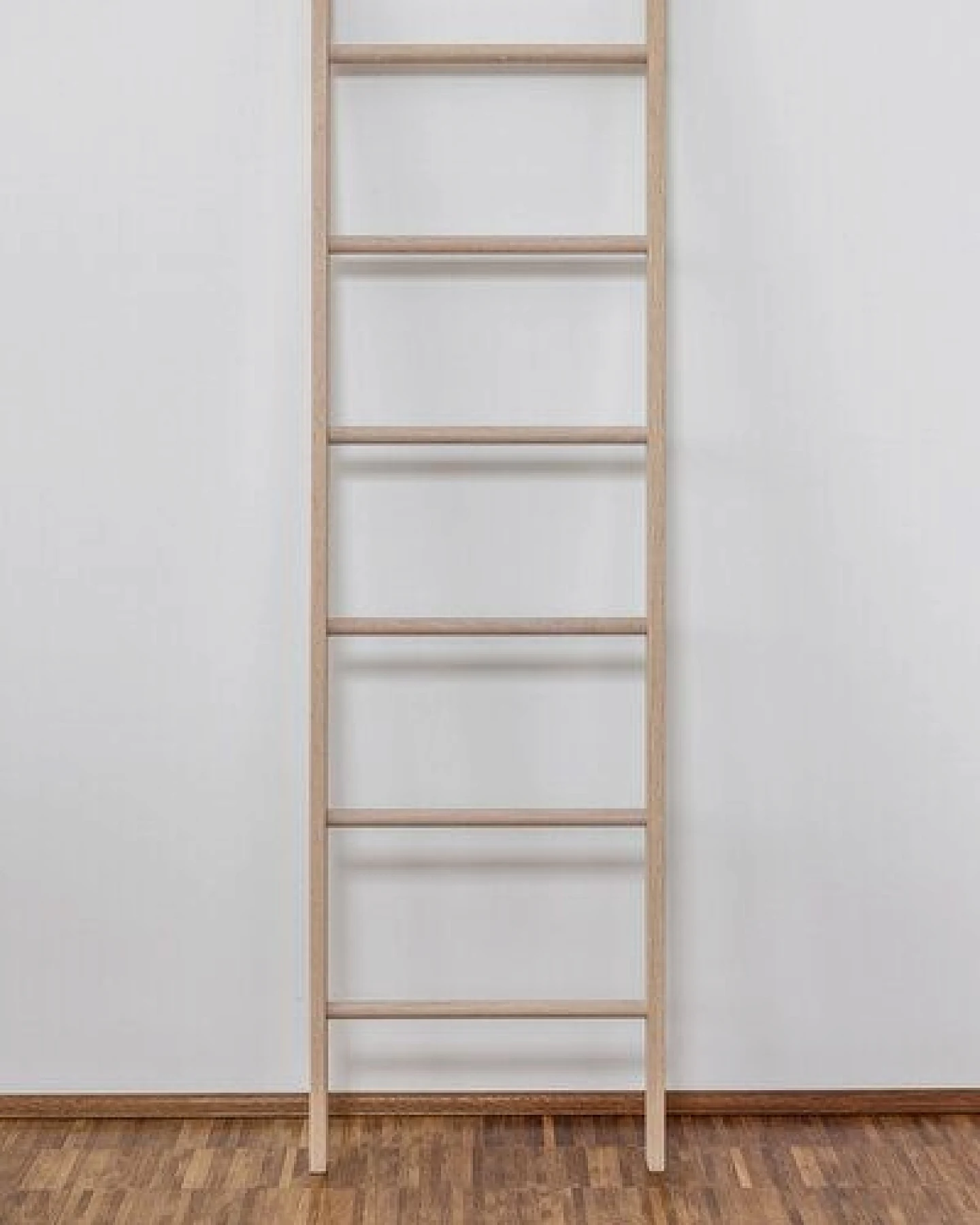 kleiderleiter_de Kleiderleiter, Handtuchleiter weiße Eiche – Ansicht 4