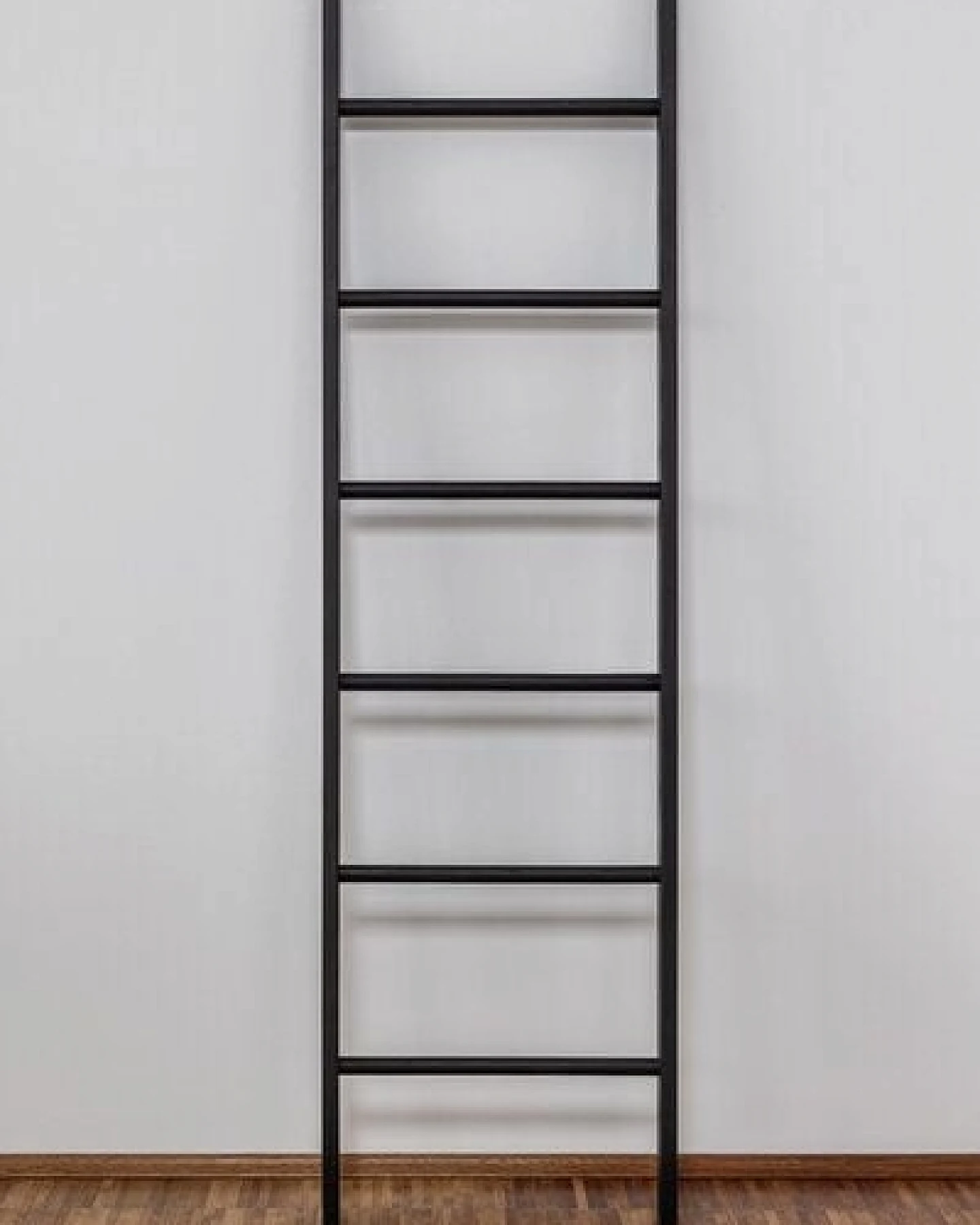 kleiderleiter_de Kleiderleiter/ Handtuchleiter aus schwarzer Eiche – Ansicht 3