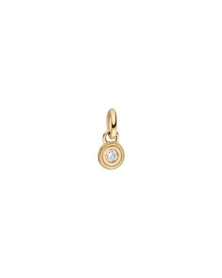 Maren Jewellery Drops of Memories Anhänger 18 Karat Gold mit Labor Diamant