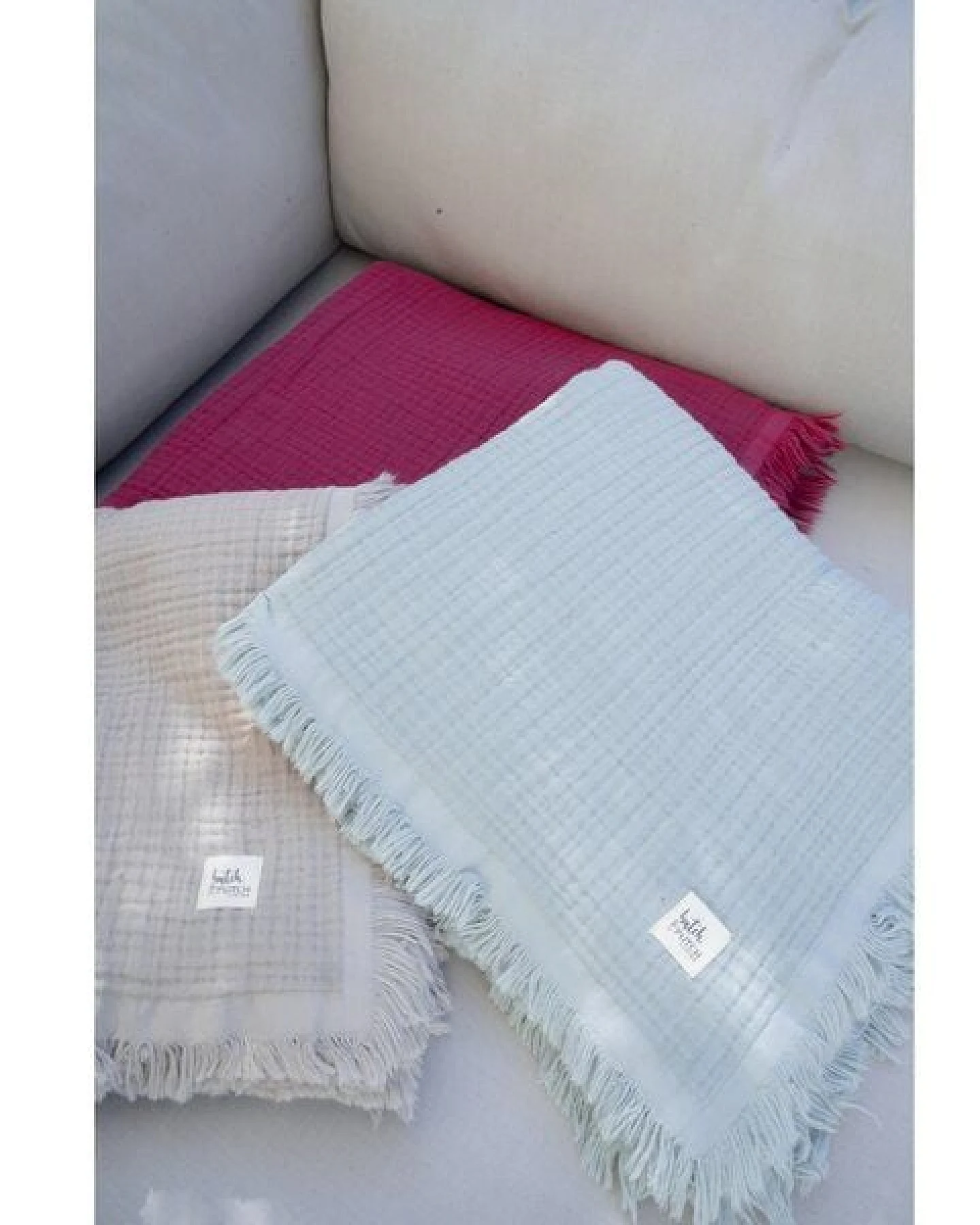 Hutch&Putch Musselin-Sofadecke "Daniela" (Plaid) – Ansicht 3