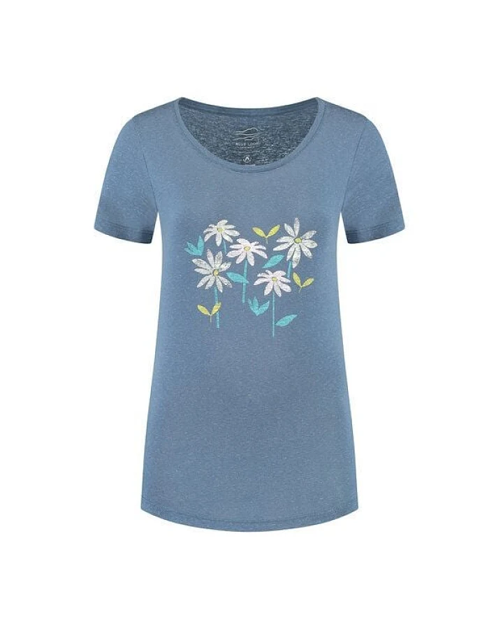 Blue LOOP Originals Denimcel Spring Garden Tshirt - Indigo